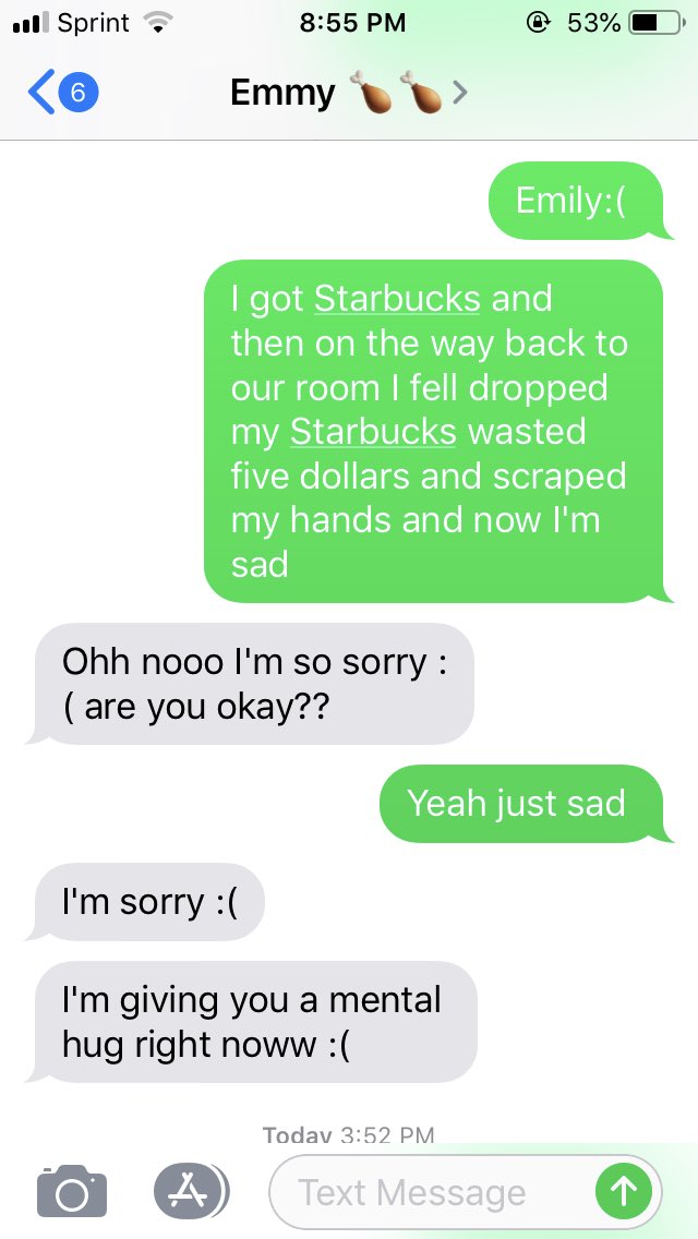 MaddyQualls's tweet photo. So this is how my day went 😔 https://t.co/OMmi8Hqlie