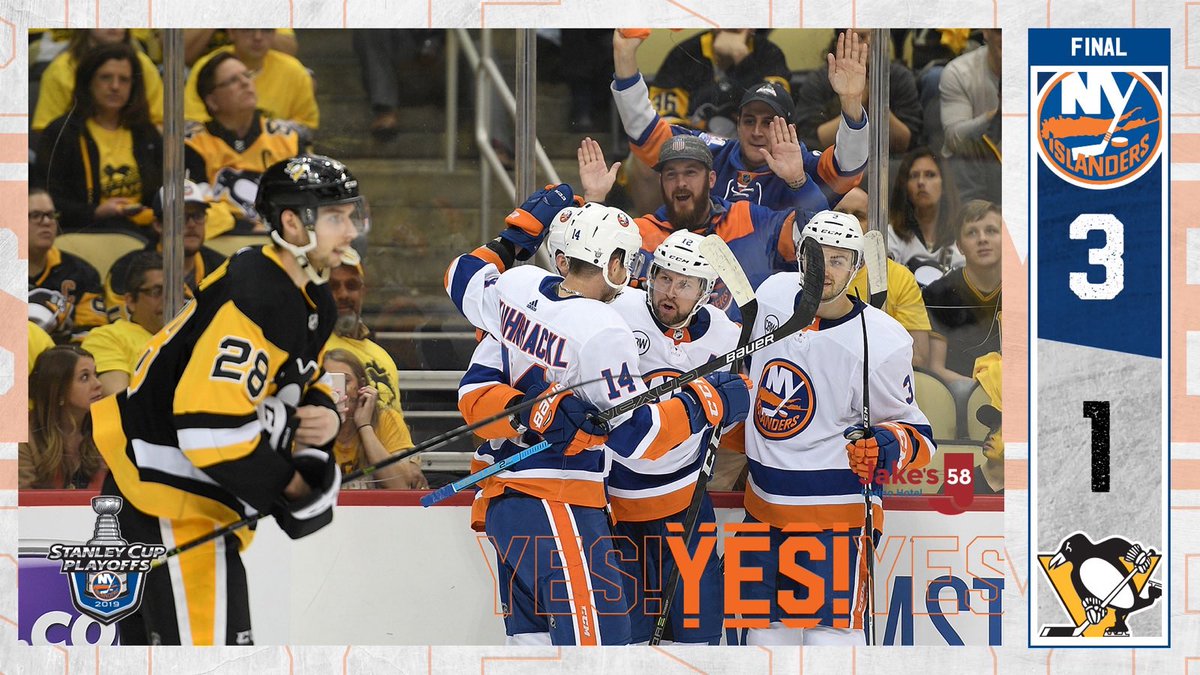 GAME OVER! 

#ISLES SWEEP THE SERIES!!! #YesYesYes
