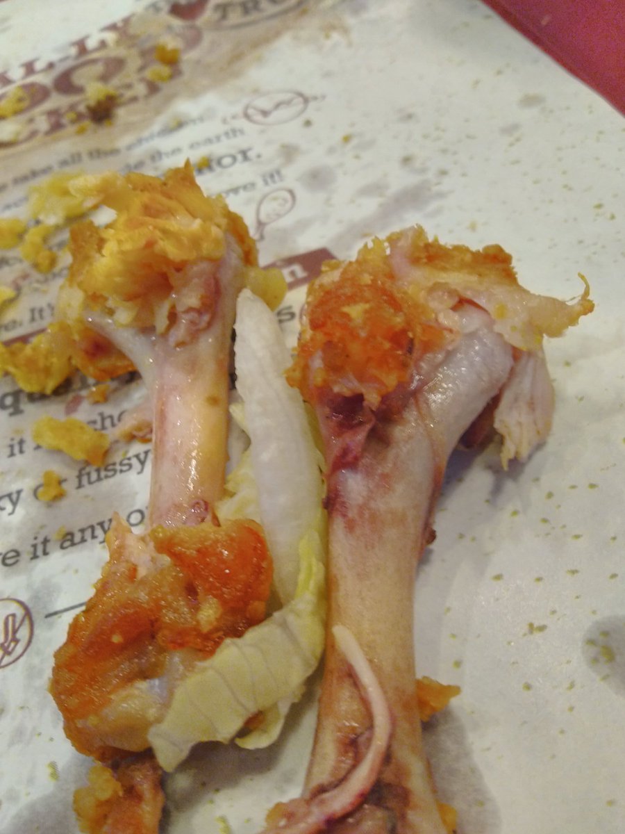 srisharaan's tweet photo. Went to #kfc,Salem yesterday to have my snack and met with this kinda meal,do you people like serving meat with blood stain?
Is this the quality of @kfc
@kfc Fed-up..#food #chicken #blood https://t.co/npAJiz6IxL