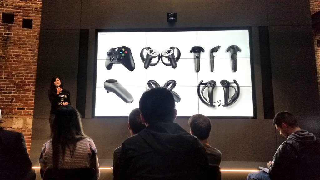 JC_3D's tweet photo. @timoni is sharing excitement about the future where people get to teach computers how to be better 🙌🏼 #CreatingARVR https://t.co/nAk9hF666v