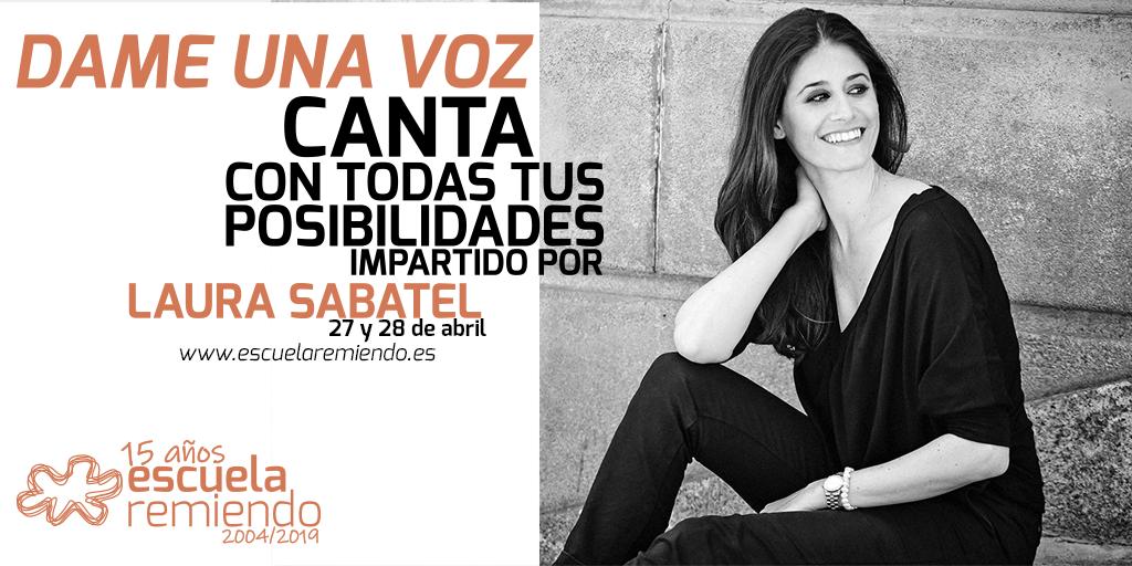 EscuelaRemiendo's tweet image. ¿Cantas? Sea cual sea tu estilo, @SabatelLaura te aportará herramientas que te ayuden a conocer y aprovechar mejor tu instrumento. 
Monográfico 27 y 28 de abril. 
Toda la información en: escueladeteatroengranada.es/monograficos/c…