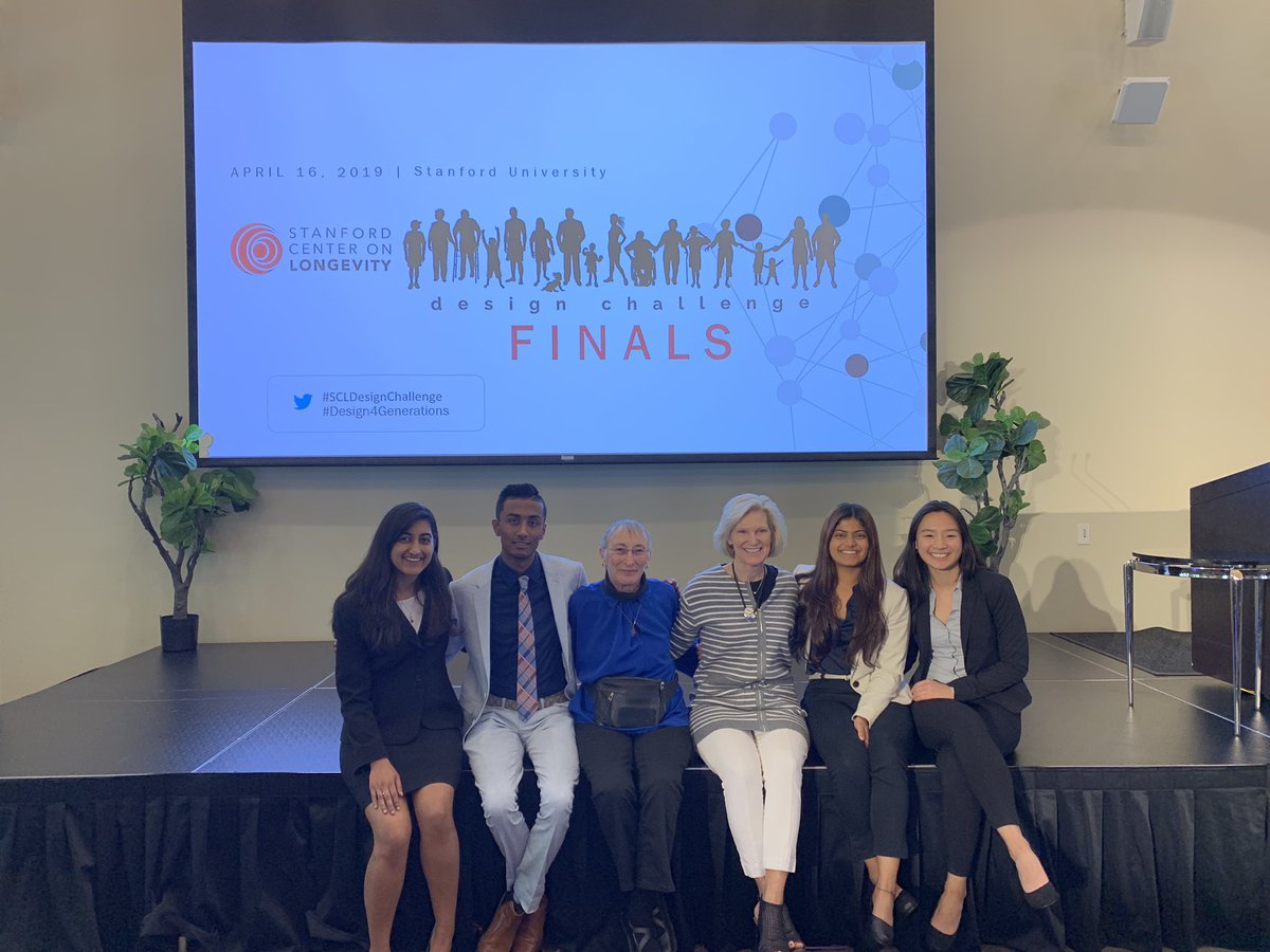 JeanneeMartin's tweet photo. My UCBerkeley mentees won the Stanford Longevity Design Challenge for their So You Think You Know Your Grandma Intergenerational Card Game!! So proud of these entrepreneurs!! #AgeOnRageOn #SCLDesignChallenge #Design4Generations #LeadingAgeCA #ucberkeley #LeadingAge #thebestteam https://t.co/CZHLcyOAdi