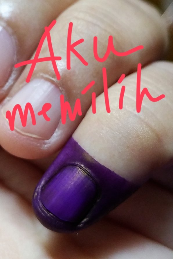 Pemilu 2019.. Aku memilih...