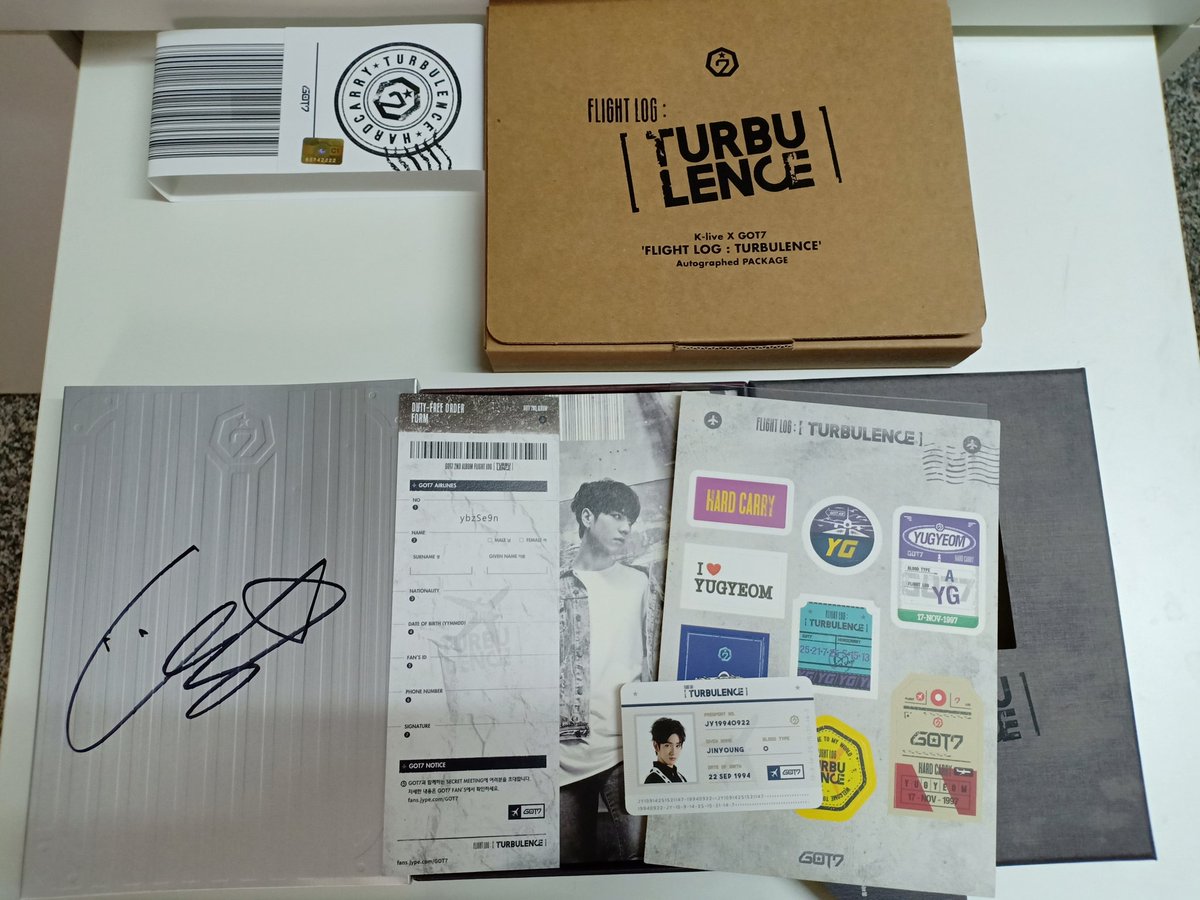 PlsRt🙏🏻turbulenceไซน์แท้ยูคยอมk-live(มีบัตรK-live) 850รวมส่ง #갓세븐 #GOT7  #ตลาดนัดอากาเซ #ตลาดนัดอากาเซ่ #ขายของสะสมgot7 #ตลาดกัซ #got7goods #ตลาดนัดgot7 #ขายการ์ดgot7 #ขายของสะสมกัซ #พร้อมส่ง <a href="/Got7forU/">🔥GOT7 เท่านั้น 🔥 GOT7 IS BACK!!</a> <a href="/jyp_exchange/">jyp_exchange</a> #Yugyeom #Jus2