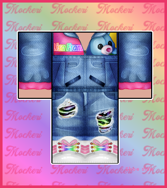Flowerpinkle Flower Pinkle Twitter - https www roblox com catalog 3081395571 lf rainbow jacket https www roblox com catalog 3081397488 jeans with rainbows