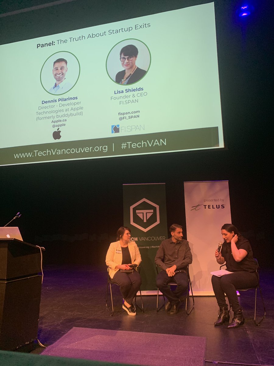 miluntesovic's tweet image. Always great to hear @dennispilarinos speak. Great event by #techvan