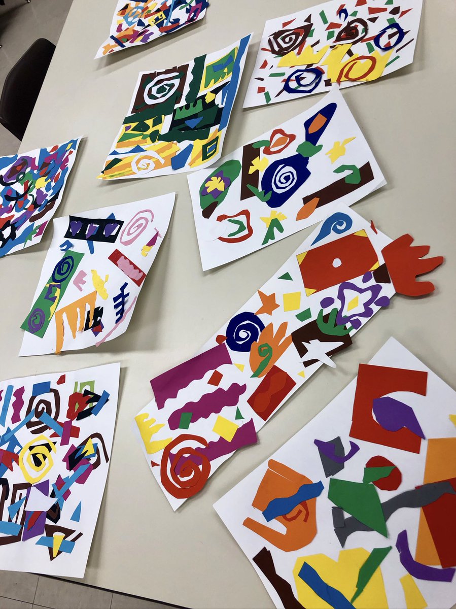 MrsLoucksWY_ART's tweet photo. ❤️🧡💛💚💙💜🎨 PSSA season is prime time for art show prep!  The stART of something big — Trimmer curriculum fair is May 29th (coincidentally the same night as the ART show!) 🎨❤️🧡💛💚💙💜 @MsJLSloan #wyart #wyasdart #wyesed @cynthiagreco @wyasdblue https://t.co/QaoYzWbzy6