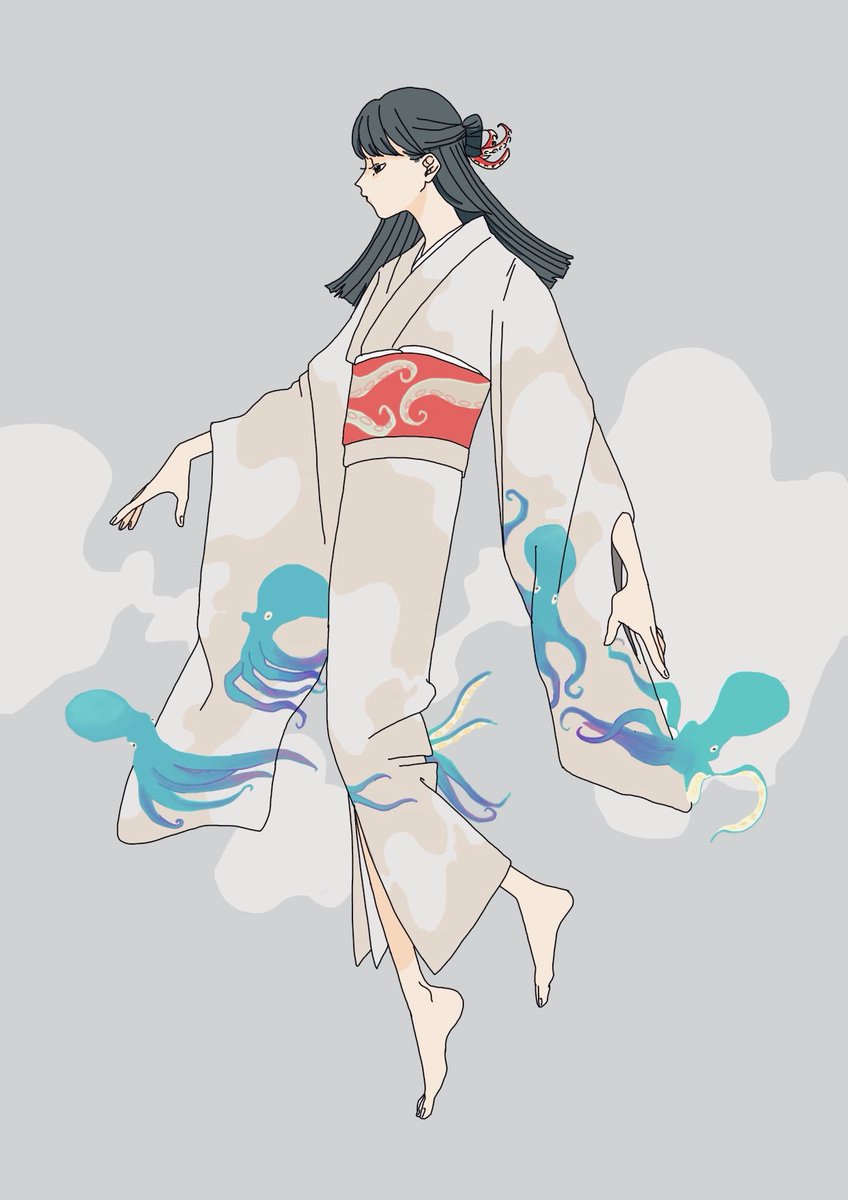 「蛸八尺 」|NORAKURA(のらくら)のイラスト