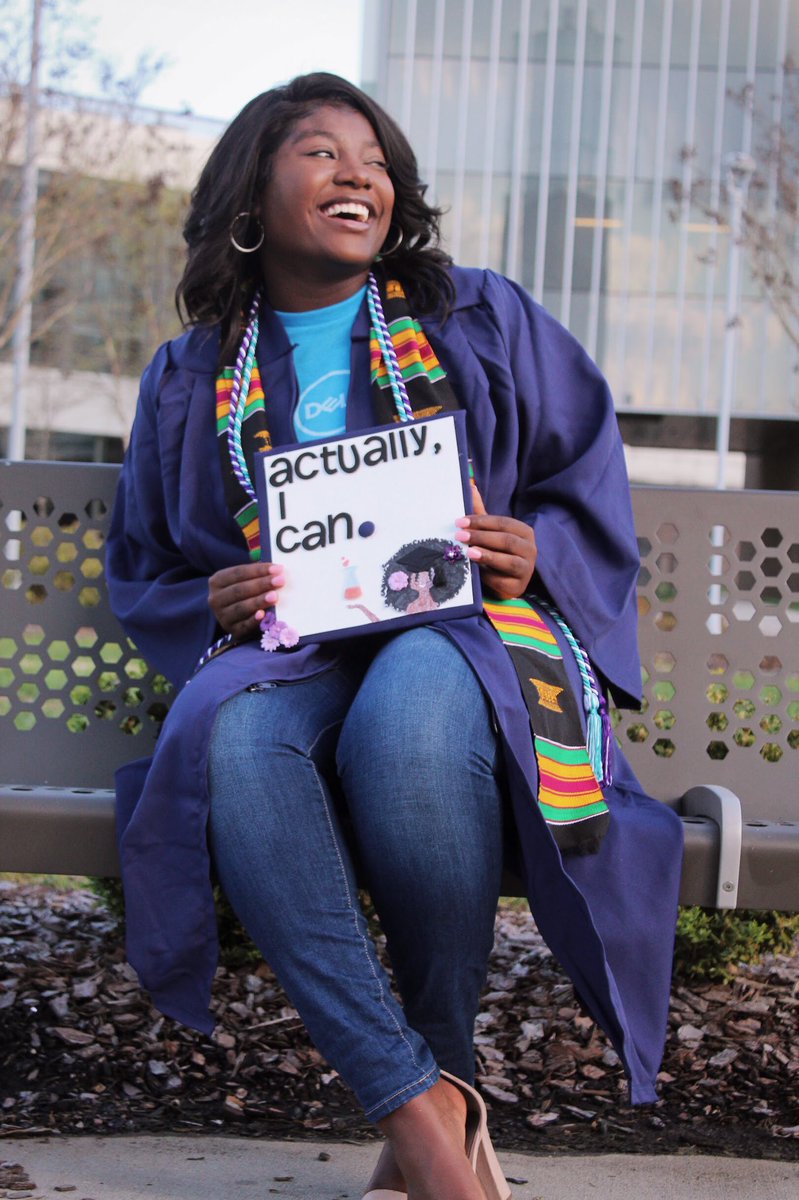 ncatswe's tweet photo. Is that a president we see 👀
Congratulations to @JamilaSylvester for graduating and securing a FT job with Dell. She will be in their LAUNCH rotational program as a Sales Engineer in Boston, MA. 

Go off sis! https://t.co/ZpAPou4n4g