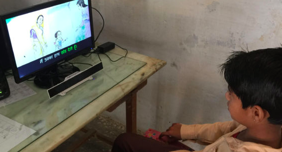 PlanetRead's tweet photo. 300+ million kids grow up w/o much exposure to reading. Our research shows that exposure to #SameLanguageSubtitling on video content doubles the number of functional readers among kids in primary school. THAT's good news! https://t.co/AJl0j14Ntt @READ_Alliance https://t.co/AqgnqOesuJ