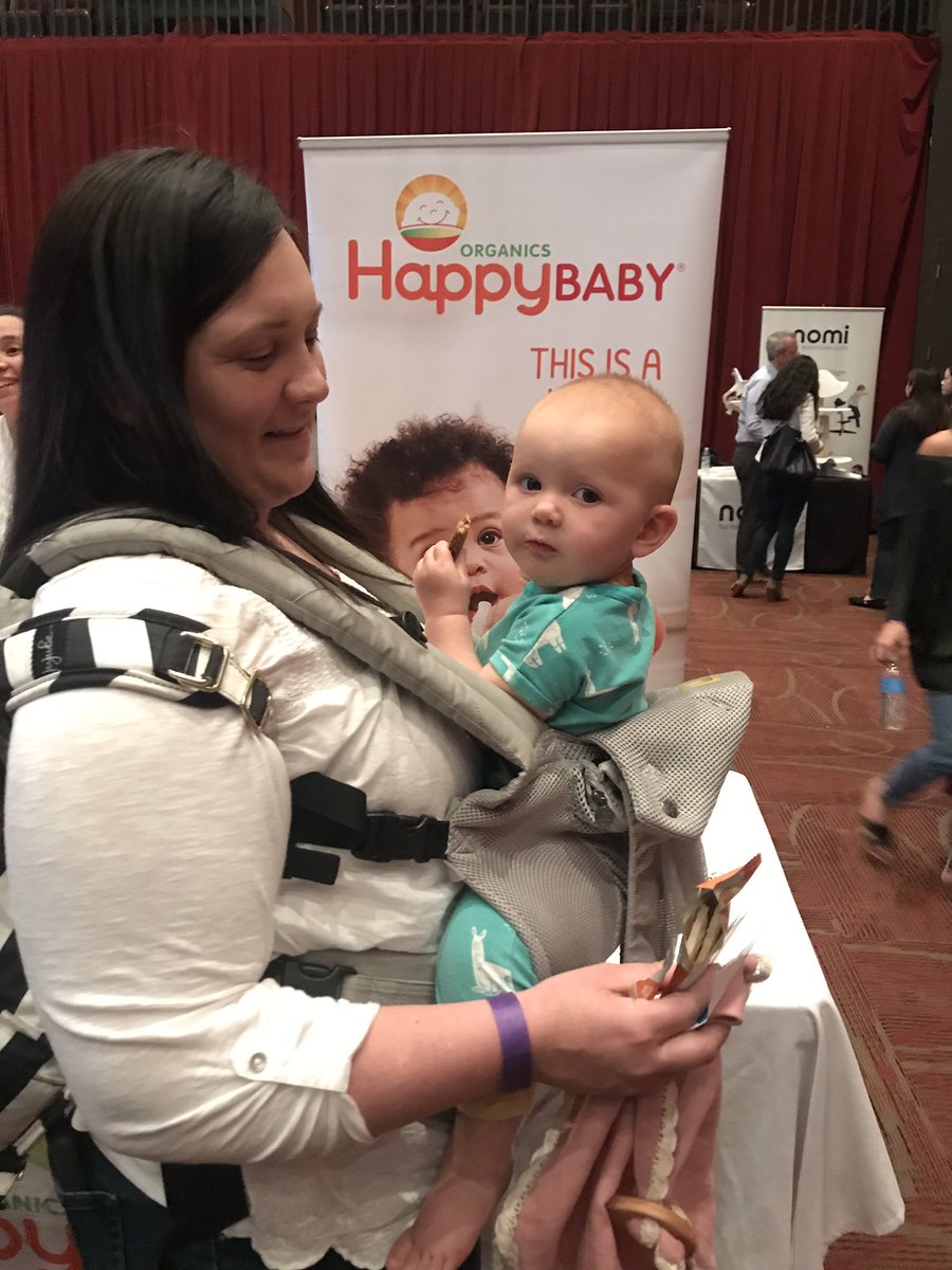 HappyMamaEBay's tweet image. This little cutie already loved our #teethers! She tried some of our new #fiberandprotein bar and it was a hit!