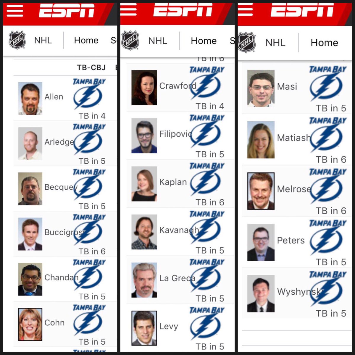 ESPN knows their pucks #what a joke #jackets #cbj