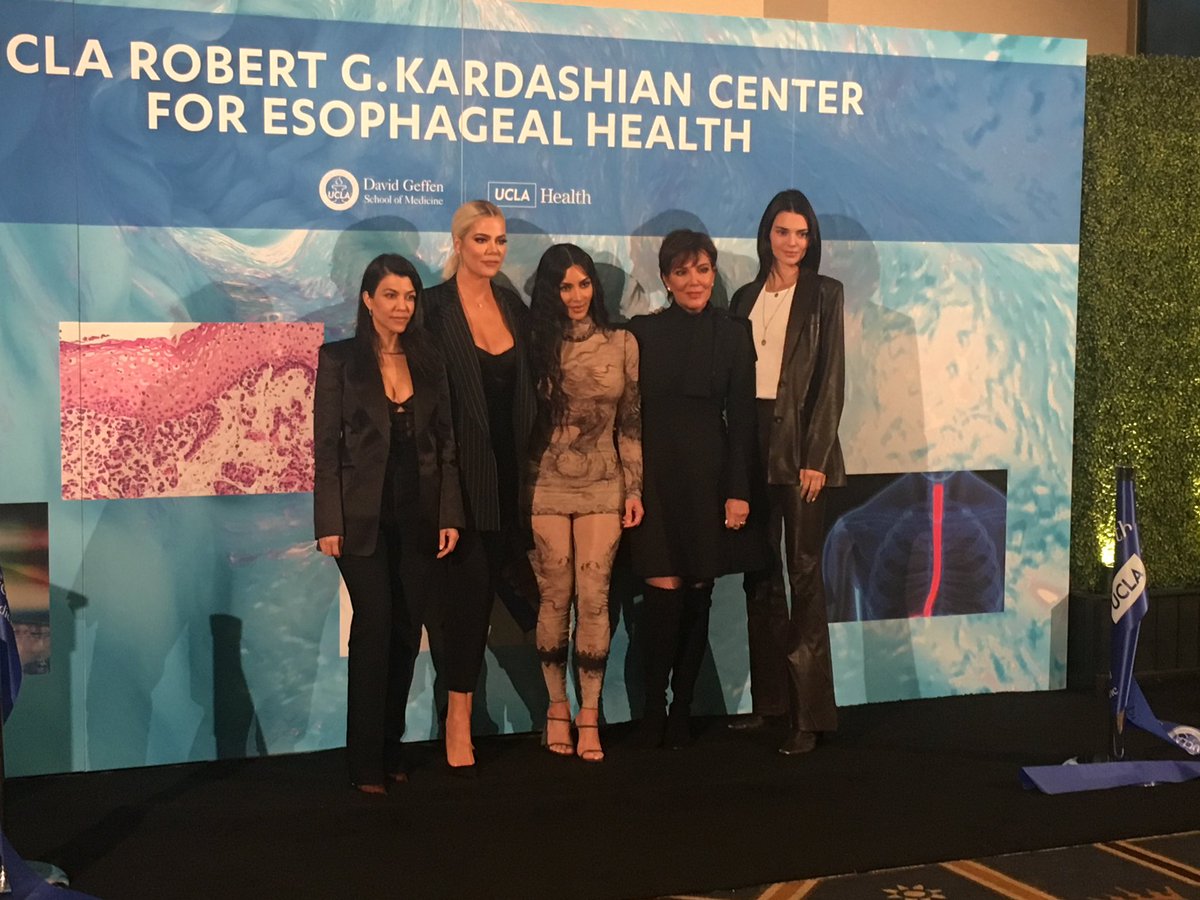 Honored that Dr. Jenny Sauk and I were invited as #IBD MD reps to launch of Kardashian Center for Esophageal Health @UCLAHealth