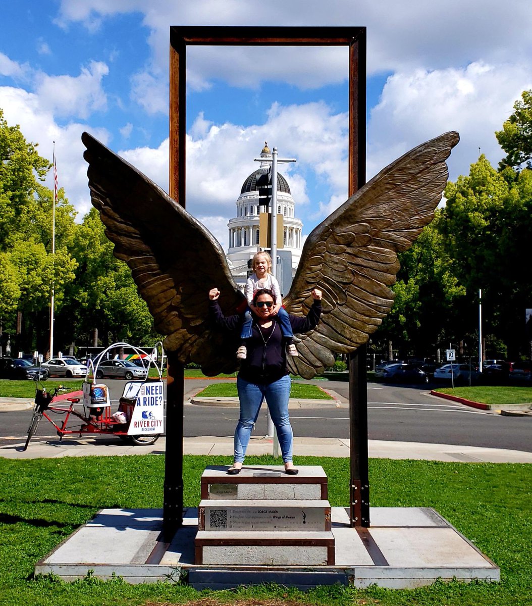 RCRickshaw's tweet photo. Thanks to Melody &amp; crew for riding with us this week! We always enjoy giving tours but especially when it gives us an excuse to get outdoors and enjoy our city.  We checked out some of the @WideOpenWalls_ murals and statues around downtown. https://t.co/j6zzrQMDqf