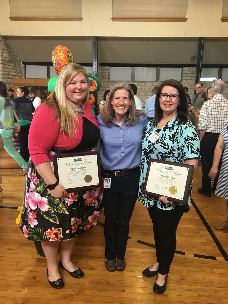 CHES_Colts's tweet photo. Celebrating these two fabulous women. Our Volunteer of the Year, Terri Jackson and our Mentor of the Year, Karen Shelton. These women serve our Colt community well. #chcolts https://t.co/gAnbnKgbyd