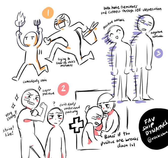 omg the ship dynamic meme thing is amazing, a lot of people drew some of my favs, but here are some I didn't see yet that I personally love LOL 