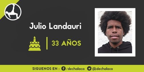 DeChalaca's tweet photo. #FelizDía 🎂 a @1517Julio, volante de @AlianzaUDH https://t.co/FP67VzhbgQ