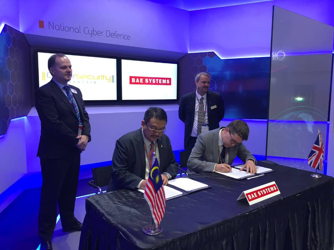 At @LimaExhibition, @cybersecuritymy became the latest international partner to sign up to the @BAESystems_AI Intelligence Network, which is dedicated to delivering a safer digital world. Find out more: baesystems.com/en/cybersecuri… #cyber
