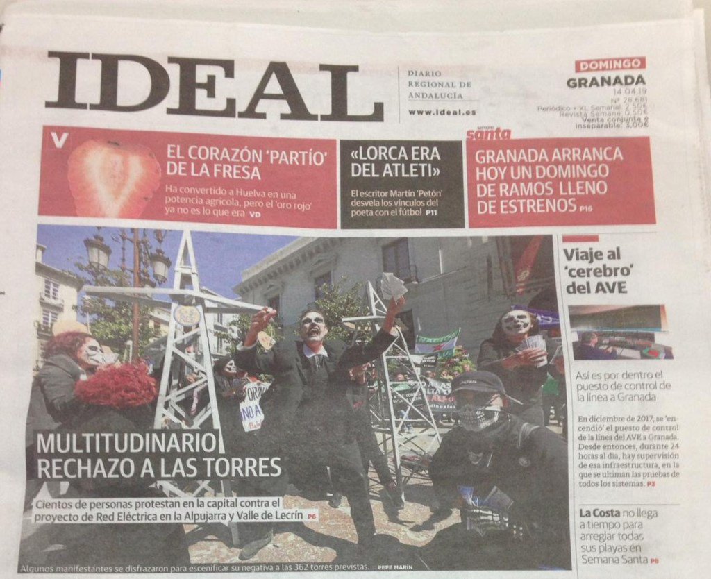 Alpujarranoala1's tweet photo. EN PORTADA – IDEAL GRANADA https://t.co/wAnE6I2qhg https://t.co/AbZSFIcXZQ