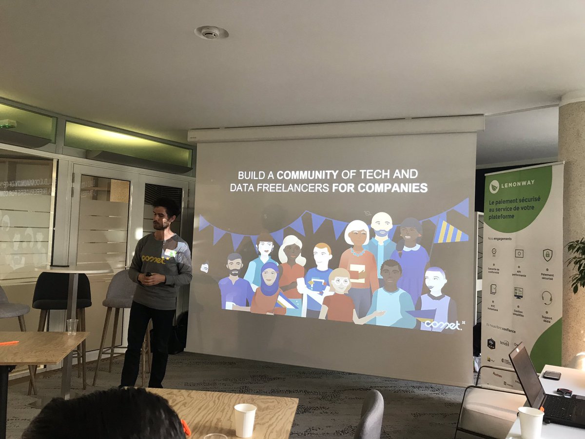 MichaelMouque's tweet image. Le futur de l’entreprise vu par  @comet_freelance ➡️ on va assister à une Hollywoodarisation des entreprises 🎬 : « elle feront appel à équipes mobilisées sur des projets moyen terme menés par des freelances »
📍#LemonBoost @LemonWay @ExtonConsulting #markerplace