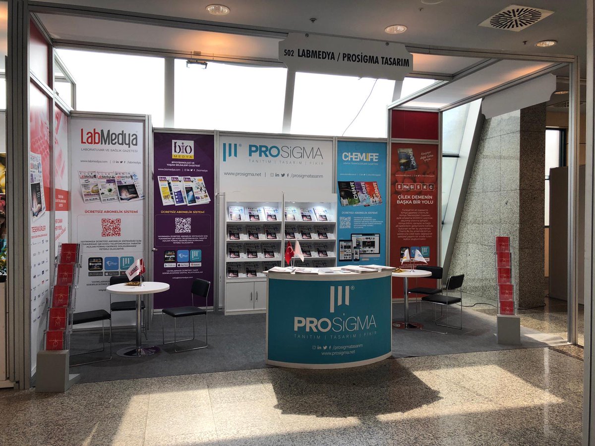 labmedya's tweet photo. Lütfi Kırdar’da gerçekleşen Bioexpo “Analytech - Analiz ve Laboratuvar Teknolojileri Fuarı”ı başladı. Ziyaretçilerimizi standımıza bekliyoruz.
#LabMedya #laboratuvar #laboratory #bilim #bioexpo #fuar #Analytech https://t.co/YLEPDJSneN