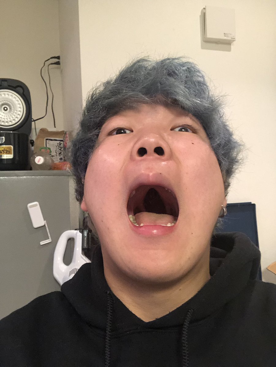 とっしー きんふんぱーりー 口の中にマンタがいます