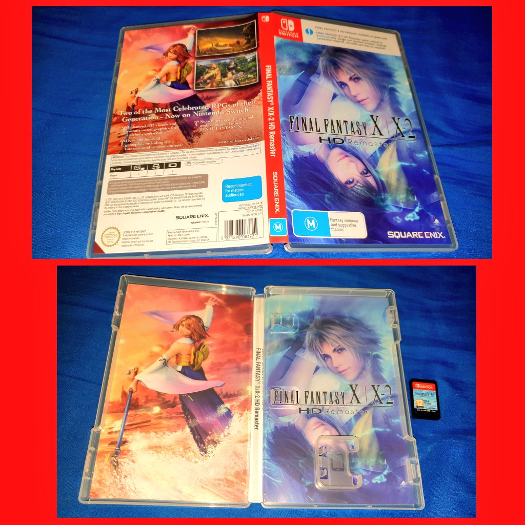 Legend Of Josh Happy Final Fantasy X X 2 Hd Remaster Nintendo Switch Version Launch Day I Received It A Day Early From Amazon More Unboxing Photos T Co Loxxugblau Nintendoswitch Finalfantasy Finalfantasyx Finalfantasyx2