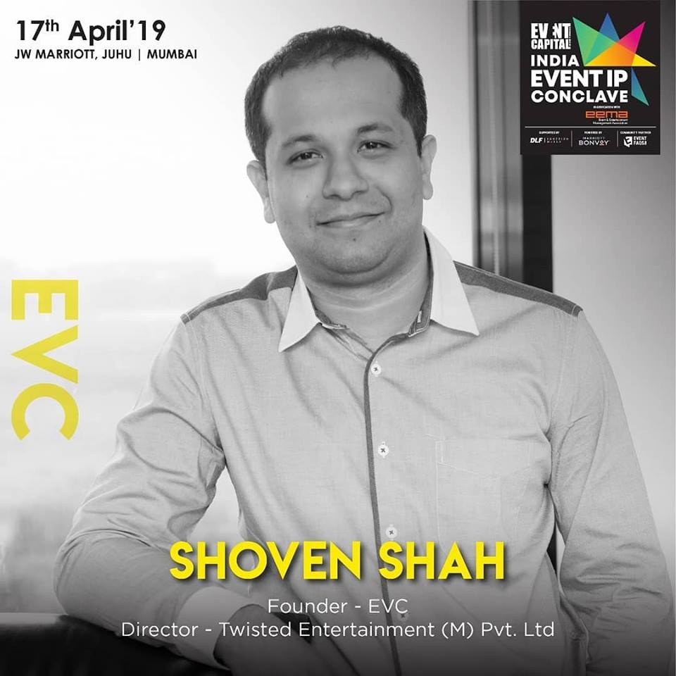 EVCIndia's tweet photo. Catch the Director of Twisted Entertainment and Founder of @EVCIndia , @shovenshah discuss all about Music Festivals in the country and a lot more at @ip_conclave today! 

#musicfestivals #Events #LiveEvents #IP #IEIPC #Twisted #EVC #indianmusicfestivals https://t.co/CuBHrFjwOH