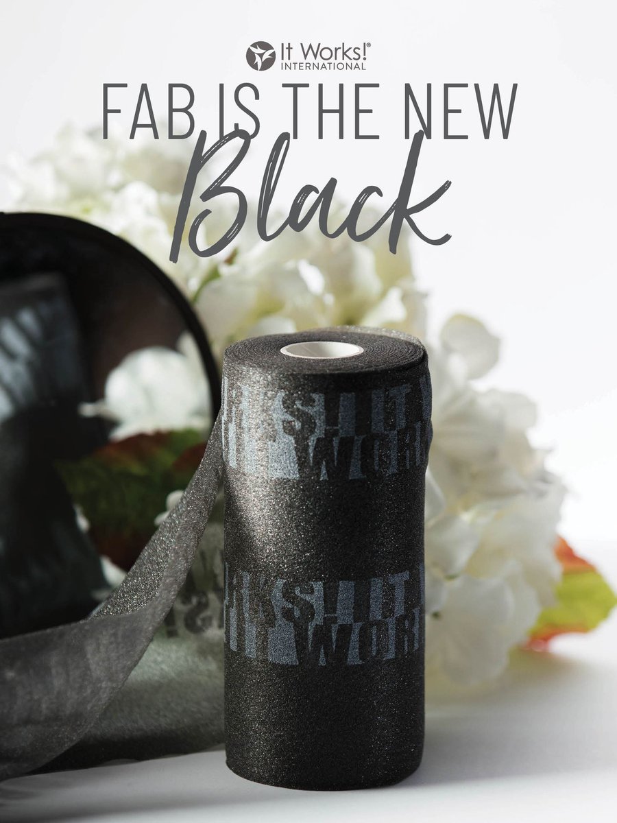 ItWorksINTL's tweet image. Your favourite #FabWrap is now available in a fab NEW design! 😍

It's the same soft breathable foam as our previous green Fab Wrap, but now in an all new, sleek black design.

Drop a 🖤 below if you're loving the new design, too!