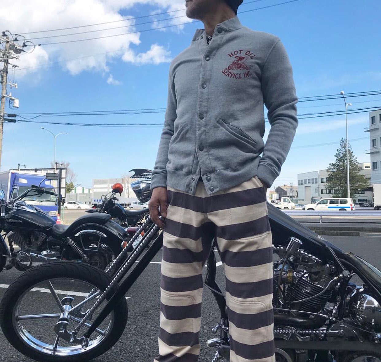 WEST RIDE ウェストライド 囚人パンツ ハーレー乗り