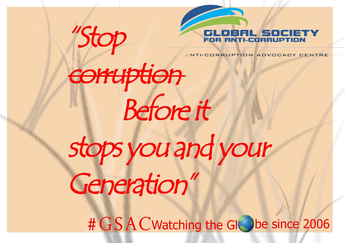 gsac_ngo's tweet photo. #mrsosinbajo
#officialefcc
#icpcnigeria1
#muhammadubuhari
#professoryemiosinbajo
#ccbnigeria
#thesunNigeria #thisdaylive #dailypostnigeria #reportyourself #global_society_for_anti_corruption #GSAC
#WATCHING_THE_GLOBE_SINCE_2006 https://t.co/Be5FWwyJzU