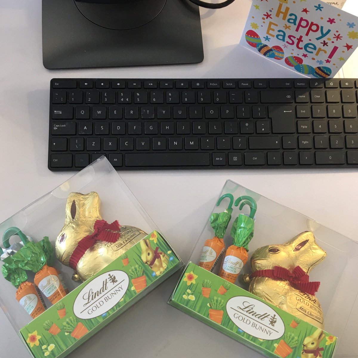 ChilliPepper_RM's tweet photo. The office Easter Bunny visited us this morning 😍 and we’re only delighted! #RedefiningLoyalty #HappyEaster https://t.co/NB4bkkMgd9