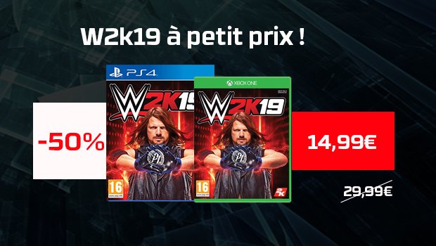 HypergamesA's tweet photo. [Bon plan] #W2k19 est à -50% (jusqu'au 5 mai) 🔥

Version PS4 ou Xbox One👉https://t.co/5i5izUkxtc
+ de bons plans 👉https://t.co/WsE996towG https://t.co/vNQtIpsk8k