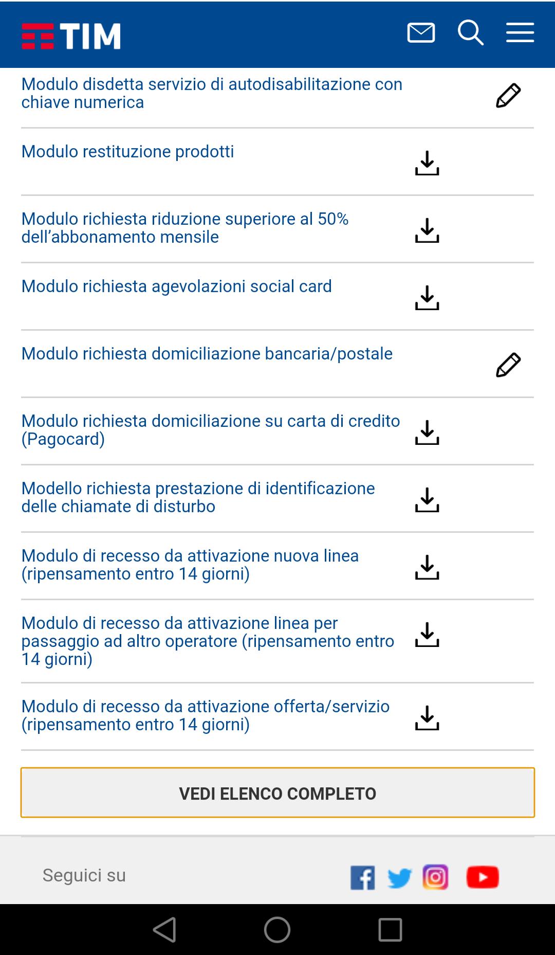 Alessandro Gallo Ø¹Ù„Ù‰ ØªÙˆÙŠØªØ± Tim Official Dove Si Trova Modulo Di Disdetta Linea Fissa Per Decesso Sul Sito Non C E Alcuna Traccia Tim Telecomitalia Assistenza Disdettalineatelefonica Https T Co Vzma8qwkb8 ØªÙˆÙŠØªØ±