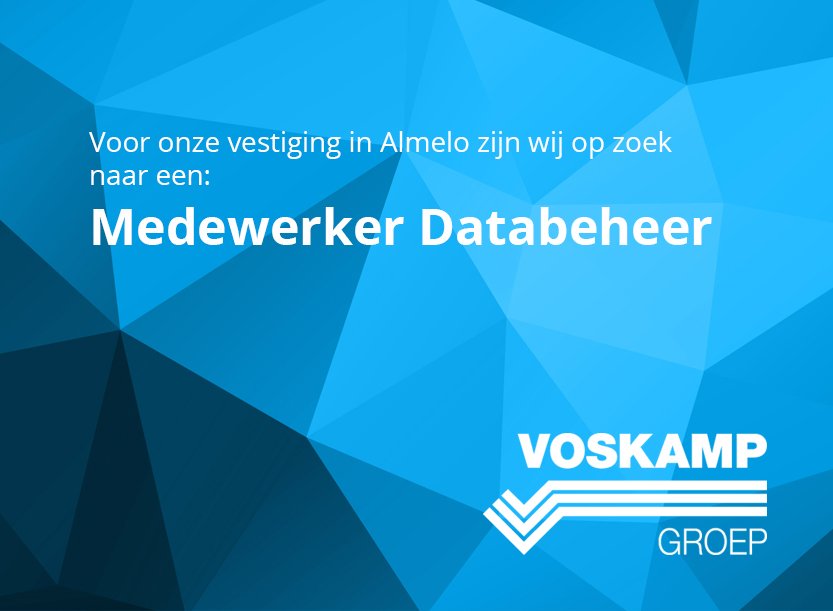 Wij zijn op zoek naar een nieuwe collega die onze product- en artikelgegevens op een correcte manier in onze database plaatst. Ben jij die nieuwe gesprekspartner die nauw samenwerkt met onze afd. artikelbeheer en inkoop?
#vacature 

Meer info: bit.ly/2DkSmLN
