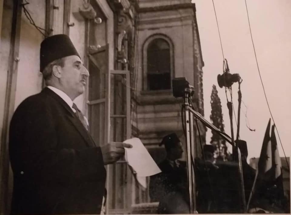 DimashqJournal's tweet photo. Syrian President Shukri al-Quwatli's Speech on 17 April 1946 (Independence Day).

https://t.co/ELUUzMSpDC …

#Syria #Damascus #History https://t.co/8ZXuIhwJvc