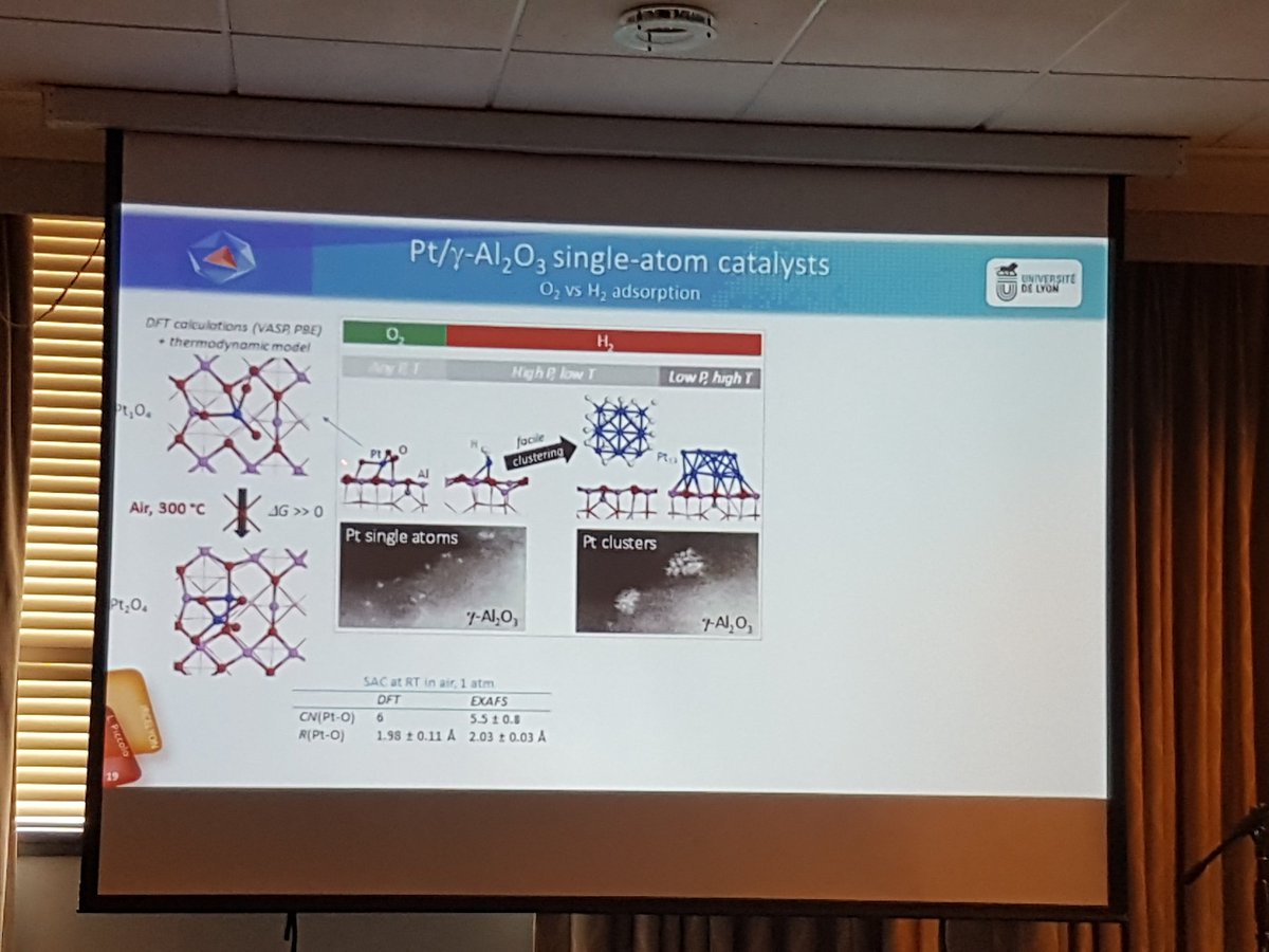 PR_Davies's tweet photo. Single atom catalysis being discussed by Lauren Piccolo #ircelyon #iopISSC22 My talk "closing the Cl cycle" is after lunch @HarwellXPS @CCI_Cardiff @UKCatalysisHub https://t.co/0N1QSs87OG