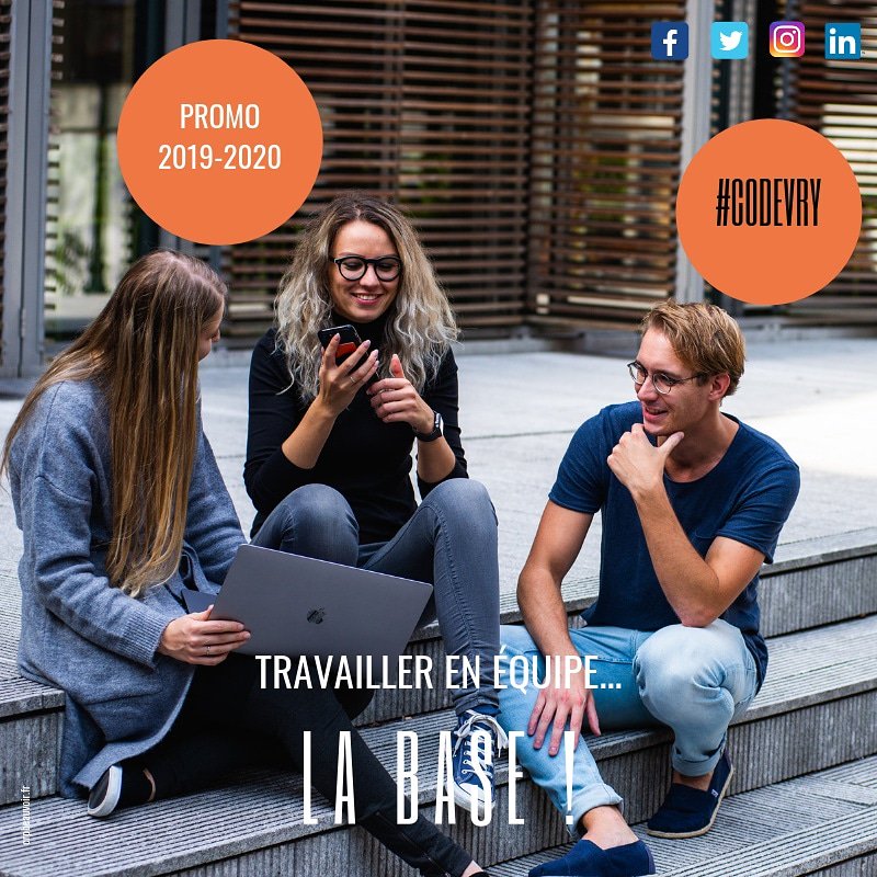 CRPBeauvoir's tweet image. Nos #Développeurs.euses Web sont très soudés ! L&apos;un de leur leitmotiv est le #teamspirit. C&apos;est certainement la clé de leur future réussite ! Souhaitons-leur pleine réussite 🍀💪#Codevry crpbeauvoir.fr