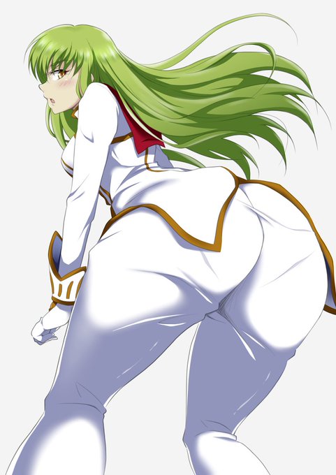 今週はタコなぐりさんに頼まれてるギアスのお漏らし絵を2枚描く予定。
とりあえず練習でC.C.の尻を1枚描いてみました。 