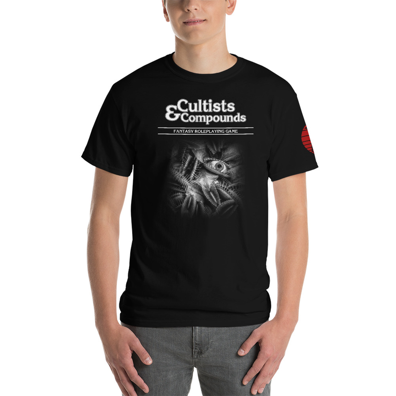 scythedevteam's tweet photo. We're giving away a very limited Tee of our latest game's cover art, 'Cultists & Compounds', jump on the discord if you haven't already! Stay up to date with our game development!
https://t.co/GjCQtIpqG7
#gamedev #indiedev #scythesaga #scythedevteam https://t.co/LwBsp3Jcmv