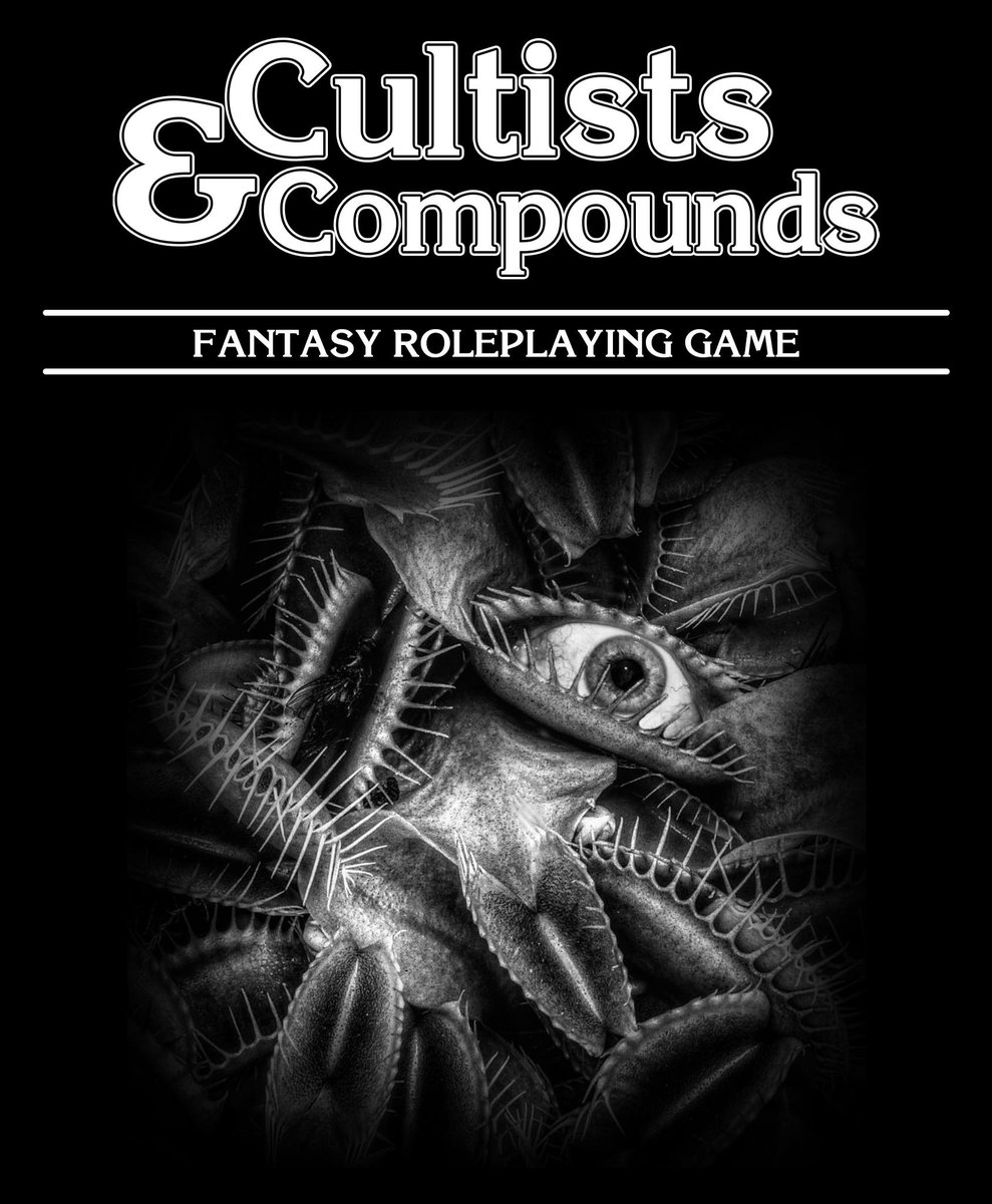 scythedevteam's tweet photo. We're giving away a very limited Tee of our latest game's cover art, 'Cultists & Compounds', jump on the discord if you haven't already! Stay up to date with our game development!
https://t.co/GjCQtIpqG7
#gamedev #indiedev #scythesaga #scythedevteam https://t.co/LwBsp3Jcmv