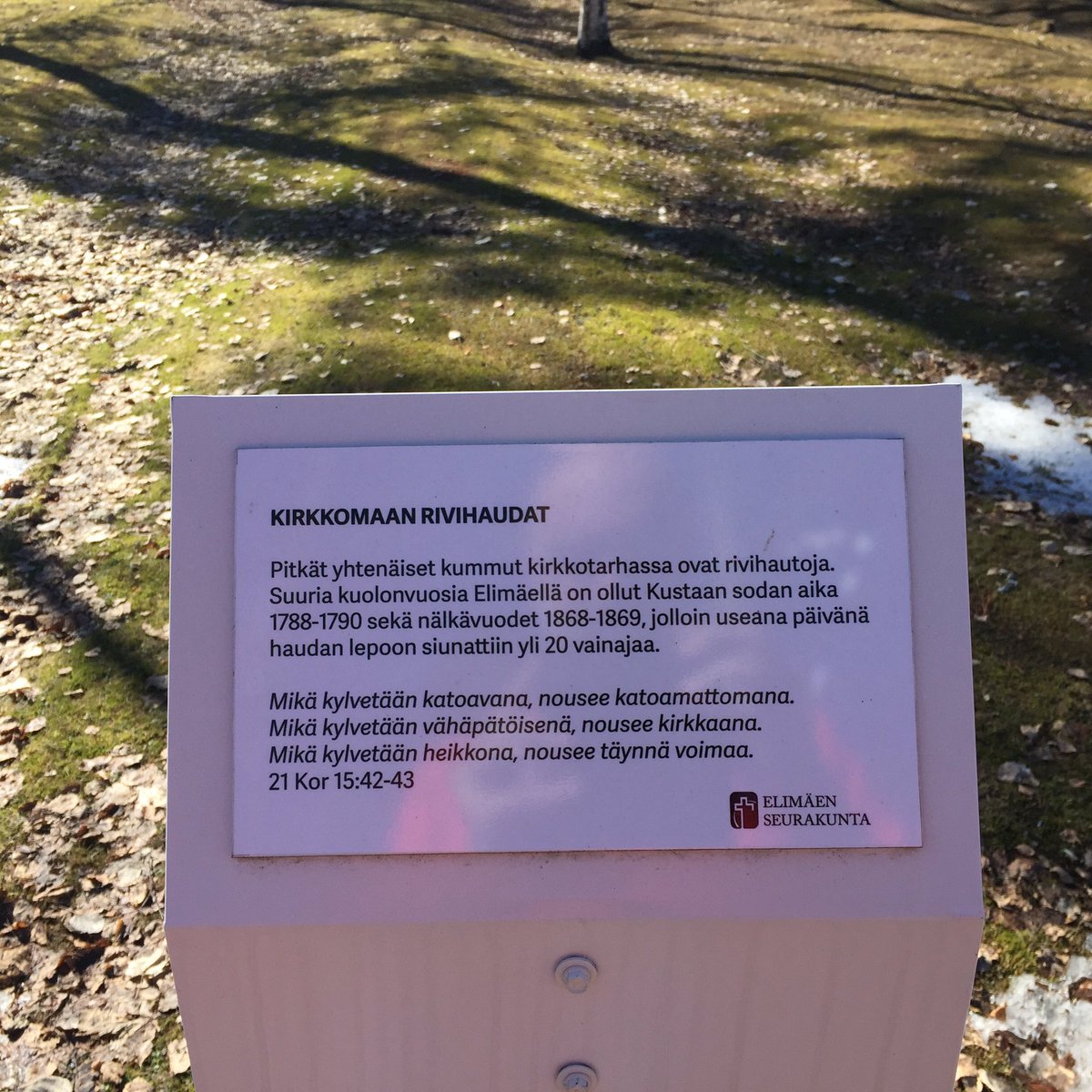 Finnish Famine Memorials tweet media