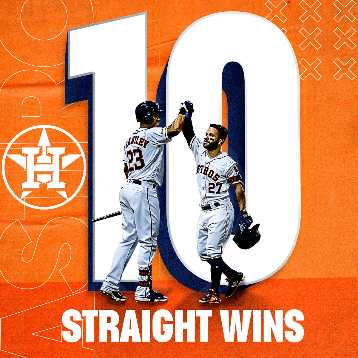 MLB's tweet photo. Houston is rollin’. https://t.co/afT6KxrqMZ