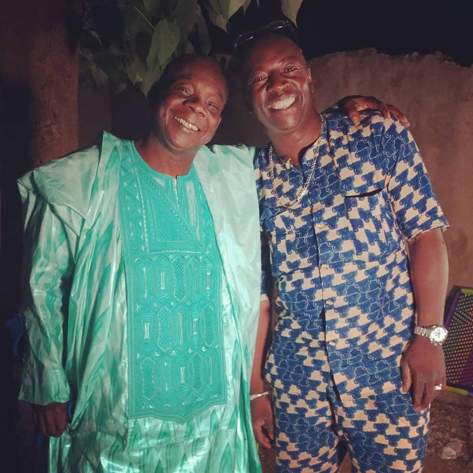 vieux_doc's tweet photo. #Grammy award winning #ToumaniDiabaté with @Vieuxfarkatoure! So many good stories, we could have stayed all night! #indiefilm #documentary #worldmusic #mali #africa https://t.co/HeLOaMnAs3