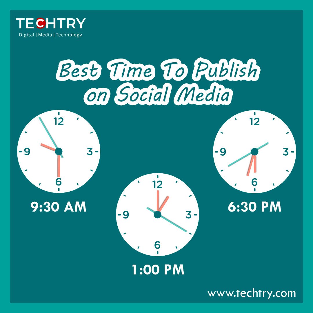 TechTryDigital's tweet photo. Good Post Timing depends on the platform you're using. Enough Data is available what Timings are Best to Post. The Goal is your content gets discovered. So go ahead & start tweaking
#digitalmarketing #SocialMedia #contentmarketing #growthhacking #startups #SEO #blogging #techtry https://t.co/mAQV7Dmihw