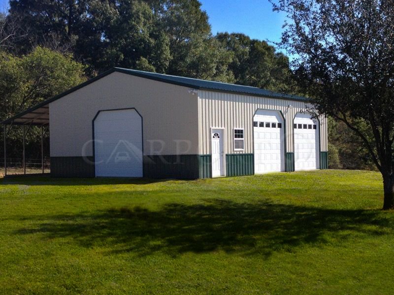 CarportOne's tweet photo. One of the most stunning vertical prefab steel garages we have for sale and completely customizable!!!
This 30'Wx 41'Lx 12'H steel garage has enough space to house 3 cars, trucks, etc. The lean-to of the metal garage provides extra storage area.
Read more: https://t.co/uKjg1ivjCG https://t.co/PlAATZCghN