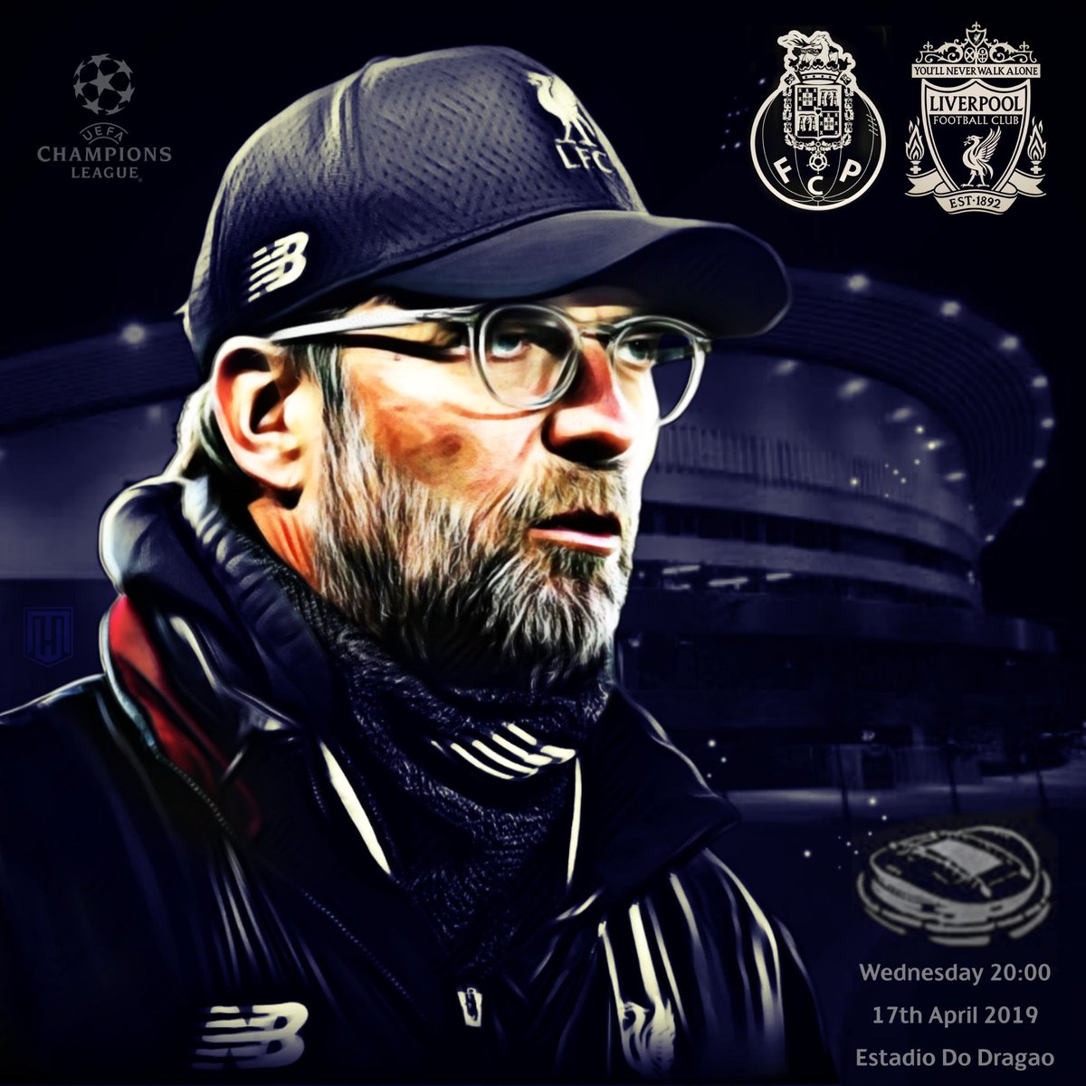 MustWiet's tweet photo. #MyLFCMatchdayImage #EuropeanNight #matchday #FCPLFC #UCL #quartelfinal #IndoLFCDesign #WeShowOurSupportThroughArt #2ndleg #coyr #ynwa https://t.co/y9OmduoH86