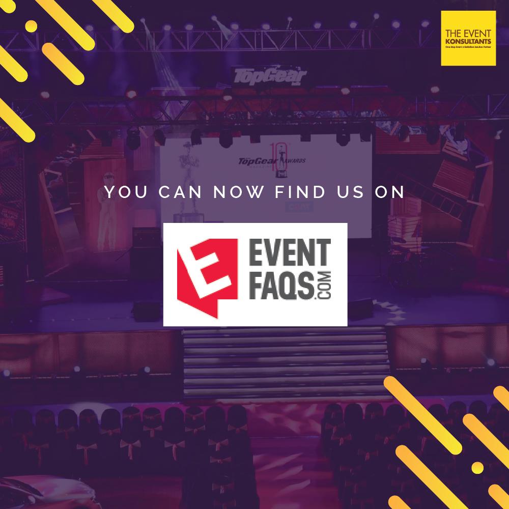 EventKonsultant's tweet image. Know more about The Event Konsultants&apos; one-stop event production expertise through our posts on Event FAQs.
#EventFAQs #TheEventKonsultants #EventProduction #EventProfs #EventManager #EventPlanning #OneStopShop #EventProductionHouse #EventsIndia
