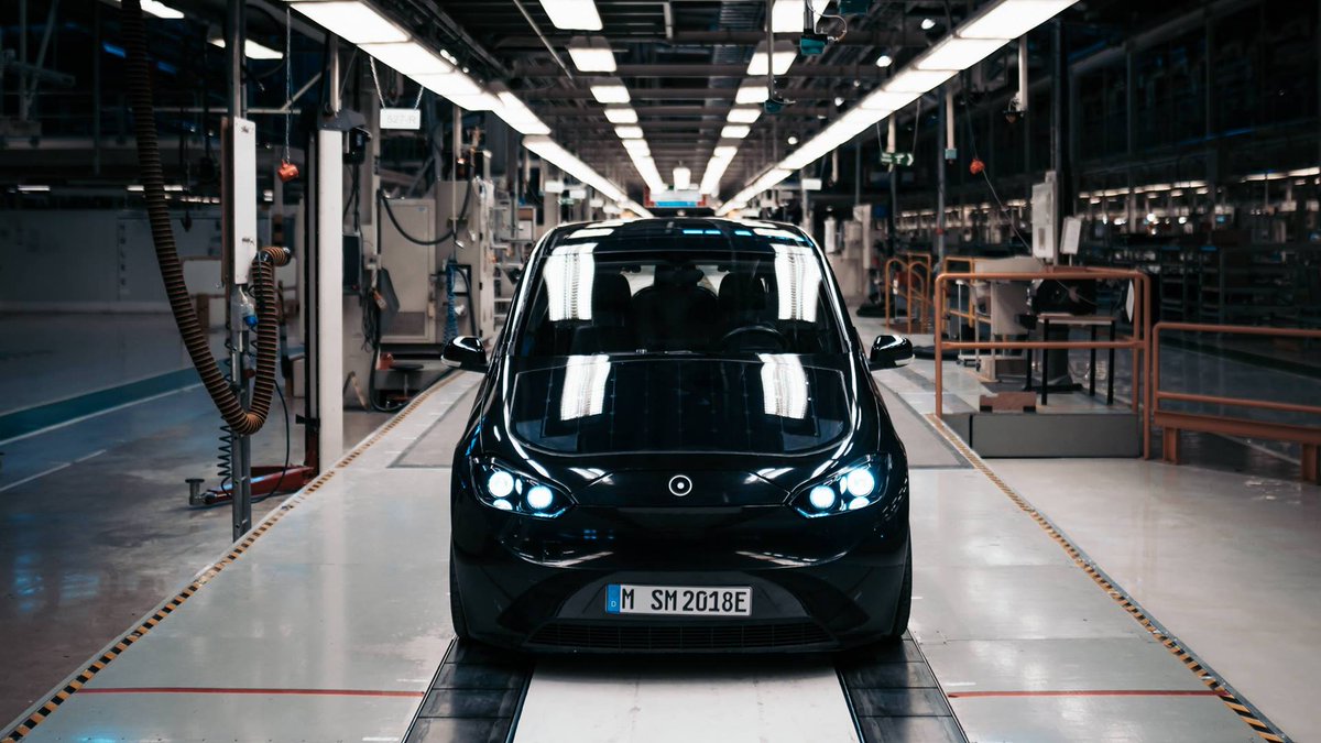 LaurinHahn's tweet photo. We proudly announce one of our biggest milestones!

Together with NEVS the Sion is going to be manufactured in Trollhättan, Sweden. Produced in the former SAAB plant. Powered by 100 % renewable energy.

https://t.co/FEEsj7QyCf

 #electricVehicle #Manufacturing @SonoMotors https://t.co/l4QC7EYs8C