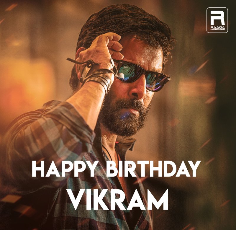 _K_V_R_'s tweet photo. #RT @chiyaanCVF: RT @raagadotcom: Happy birthday to the Versatile actor #vikram😍🎈🎉🎂

#HBDVersatileVIKRAM #HBDVersatileVIKRAM 
#HappyBirthdayChiyaanVikram https://t.co/v5I86t93gX